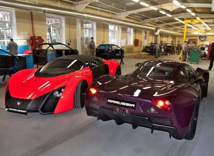 Производство российских суперкаров Marussia