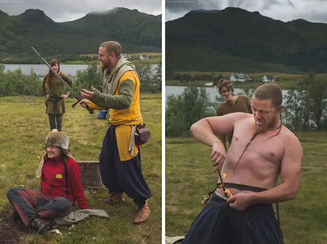 Фестиваль викингов на Лофотенах