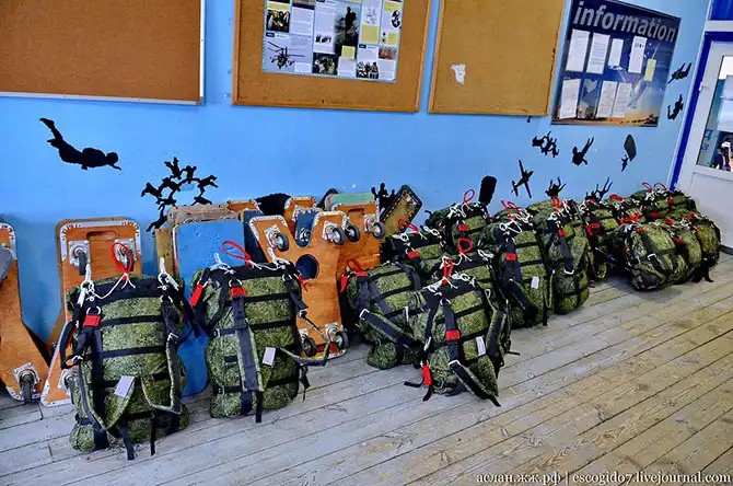 Как парашютисты совершают прыжки