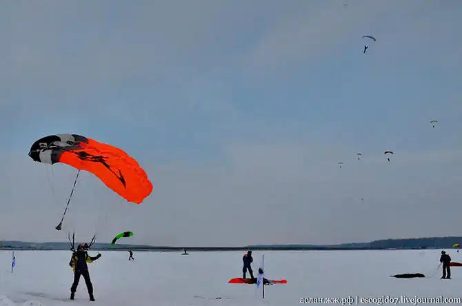 Как парашютисты совершают прыжки