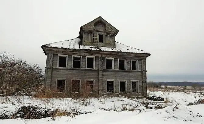 Как выглядят дома Русского Севера