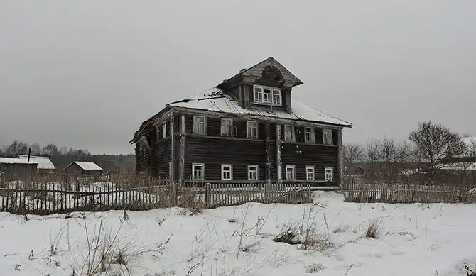 Как выглядят дома Русского Севера