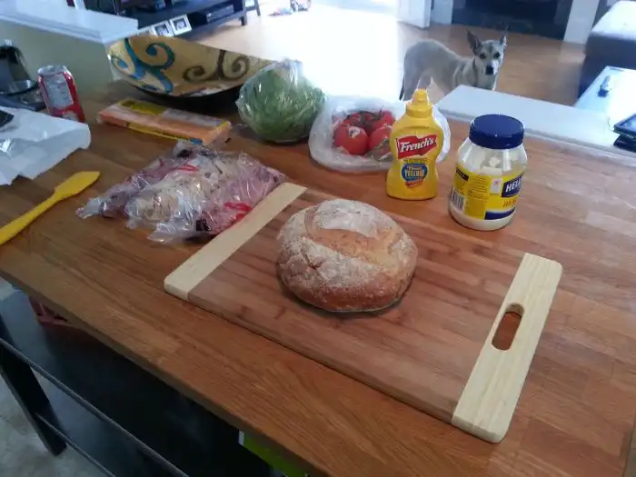 Настоящий мужской сэндвич