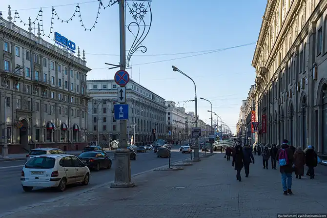 Прогулка по столице Респу́блики Белорусь