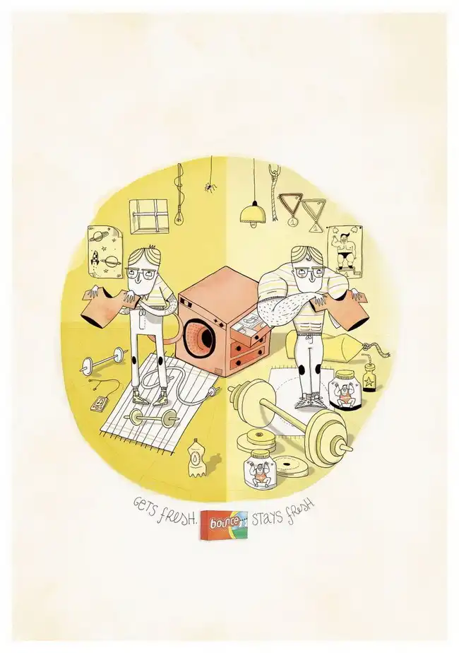 Лучшая печатная реклама января 2014