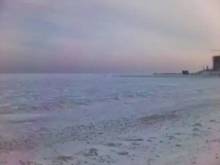 Как замезрзает море
