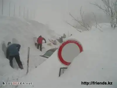 Чехия. Вот где много снега