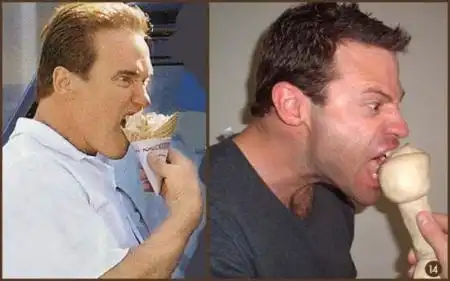 Мужик пародирует знаменитостей