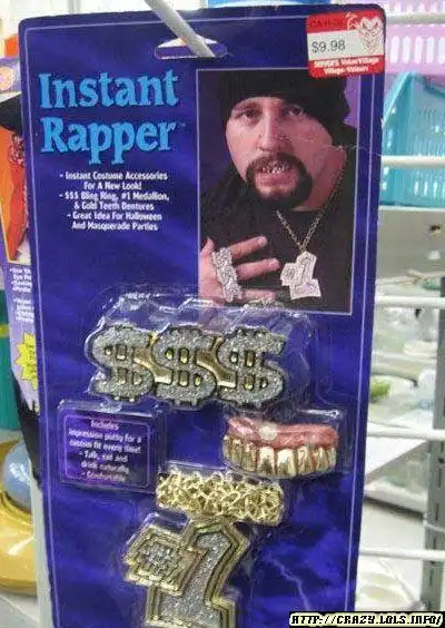 Набор молодого рэпера