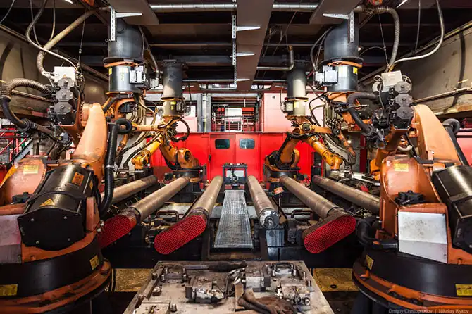 Экскурсия по трубоэлектросварочному цеху Челябинского трубопрокатного завода