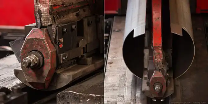 Экскурсия по трубоэлектросварочному цеху Челябинского трубопрокатного завода