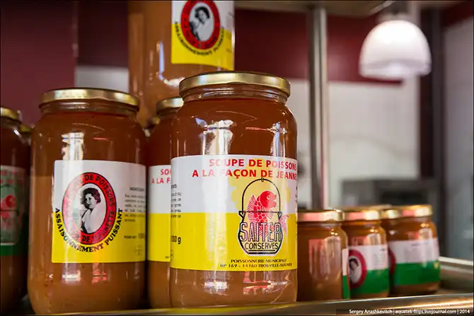 Рыбный рынок на берегу Ла-Манша