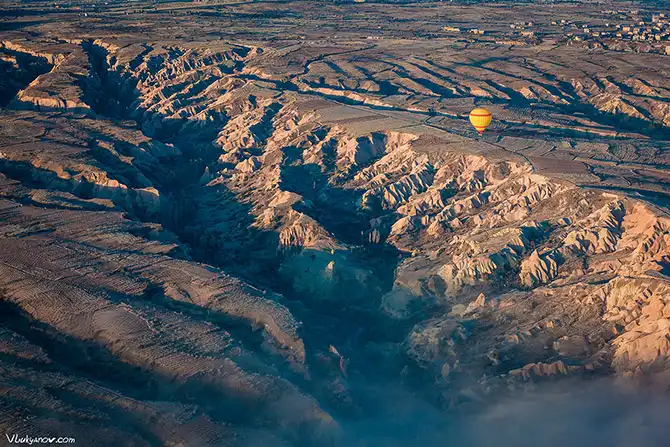 Путешествие по Каппадокии на воздушном шаре
