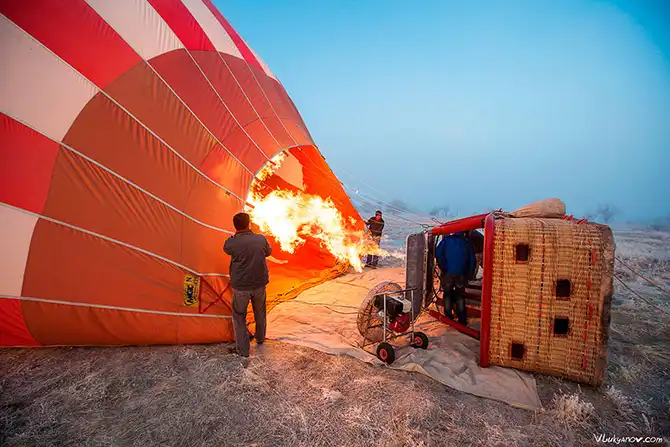 Путешествие по Каппадокии на воздушном шаре