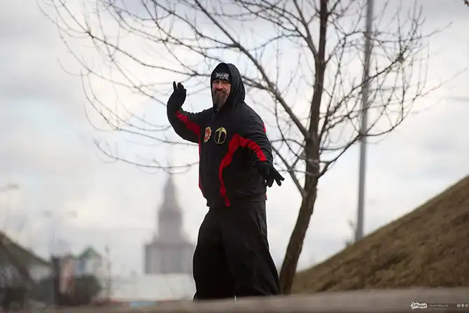 Один день со знаменитым русским богатырем