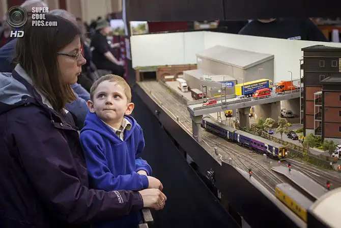 Как в Лондоне прошел фестиваль железнодорожного моделизма