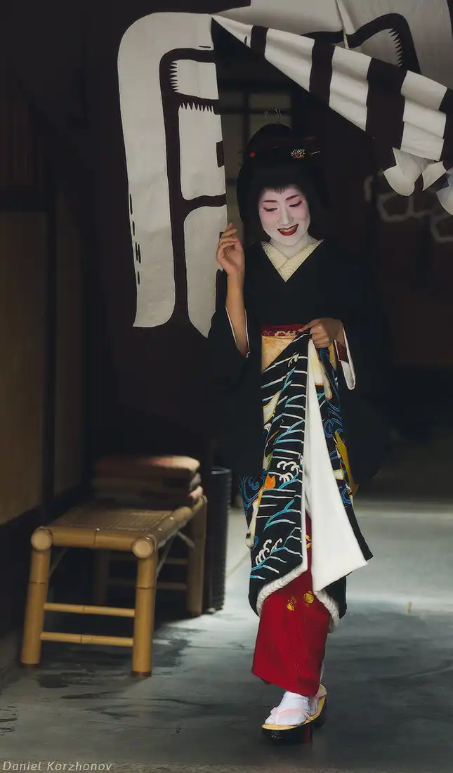 Прогулка с гейшей