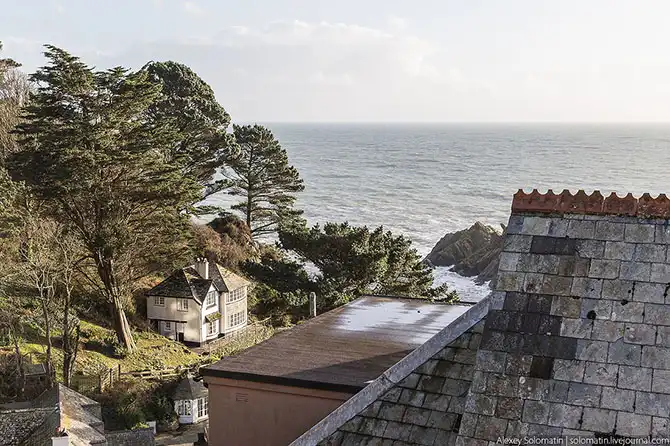 Прогулка по рыбацкой деревне Polperro на юге Великобритании