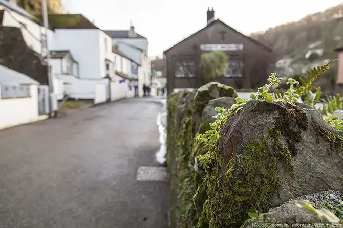 Прогулка по рыбацкой деревне Polperro на юге Великобритании