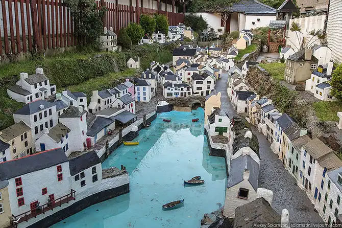 Прогулка по рыбацкой деревне Polperro на юге Великобритании