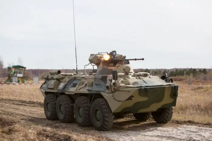 БТР-82АМ - достойная замена устаревшей модели бронетранспортера