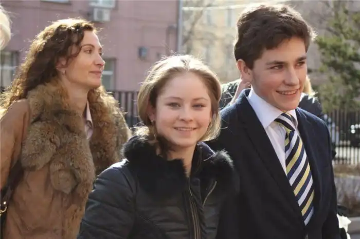 Юлия Липницкая провела открытый урок