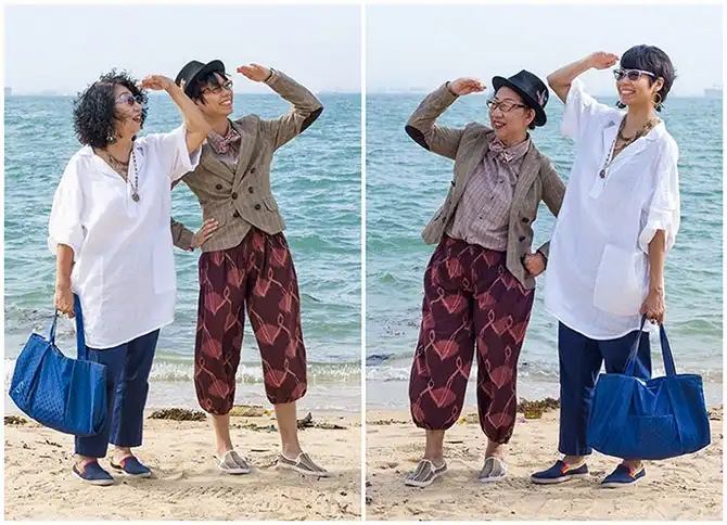 Одеты не по возрасту