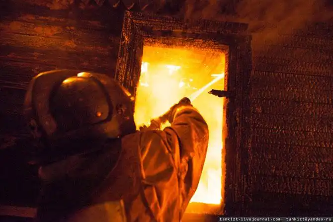 Как сгорают дома