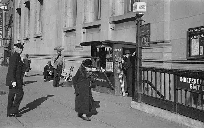 Удивительные фотографии Нью-Йорка вчера и сегодня