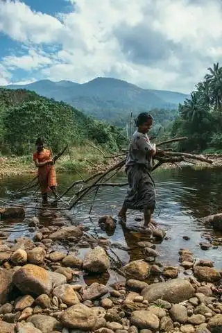 Повседневная жизнь сельских жителей в Индии