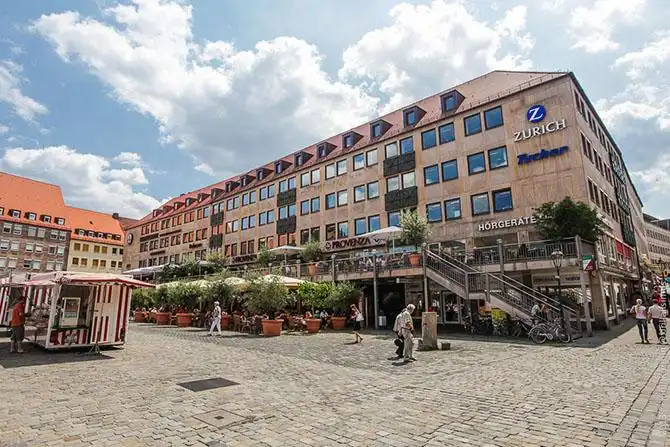 Прогулка на немецкому Нюрнбергу