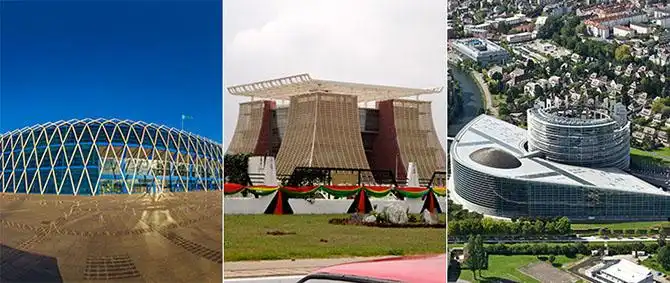 13 необычных современных правительственных зданий мира