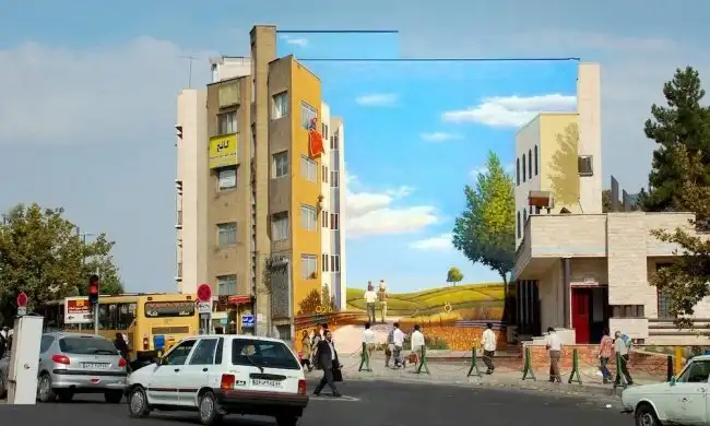 Стрит-арт, который вроде есть, но его как бы нет