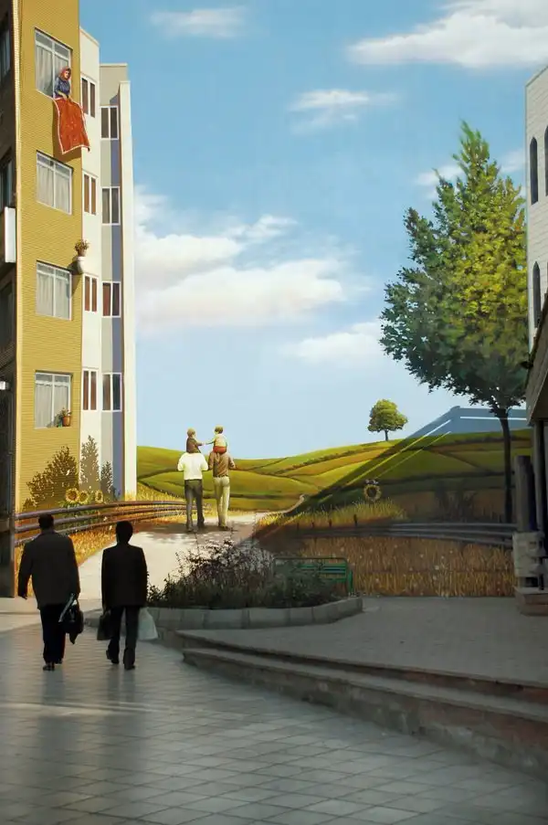 Стрит-арт, который вроде есть, но его как бы нет