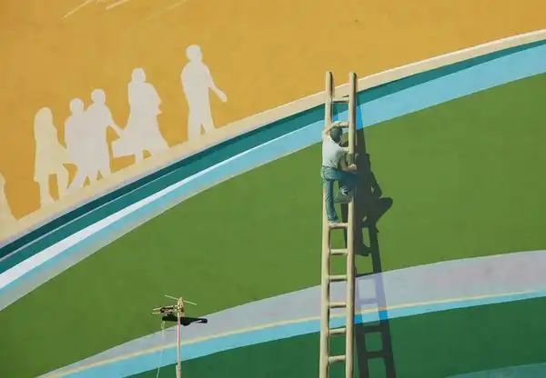 Стрит-арт, который вроде есть, но его как бы нет