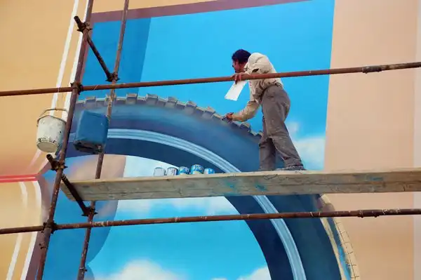 Стрит-арт, который вроде есть, но его как бы нет