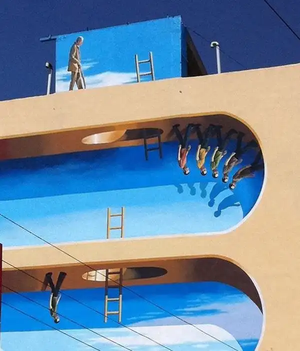 Стрит-арт, который вроде есть, но его как бы нет