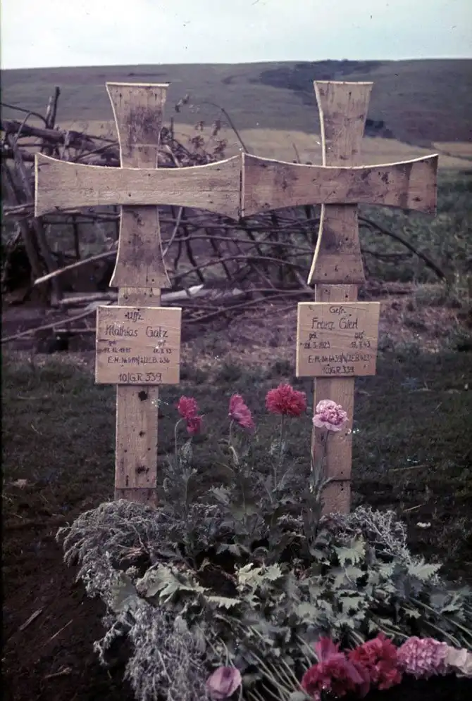 Белгородской области 1943 года в объективе рядового вермахта