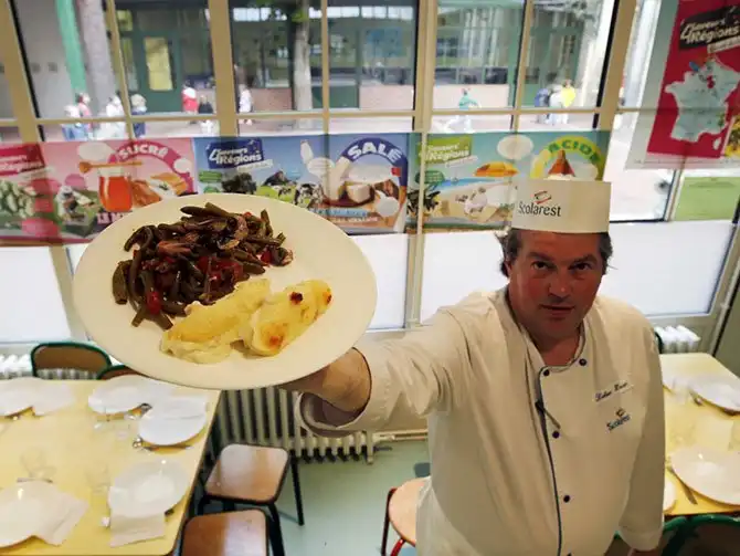 Как выглядят школьные обеды в разных странах мира