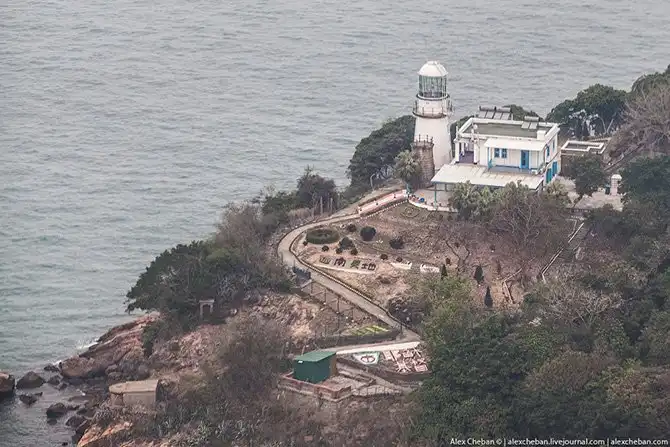 Полет над островом Гонконг