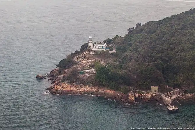 Полет над островом Гонконг