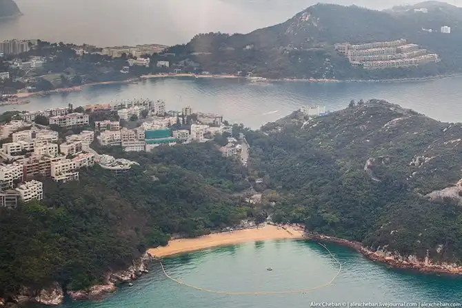 Полет над островом Гонконг