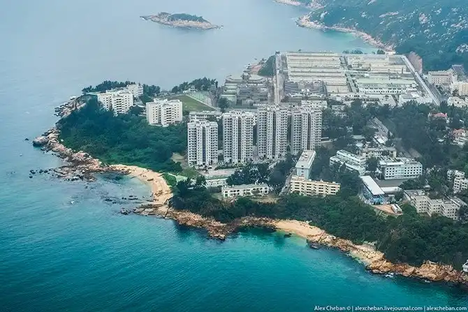 Полет над островом Гонконг