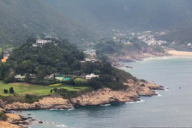 Полет над островом Гонконг