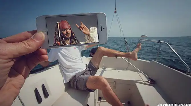 Необычный фотопроект с использованием iPhone