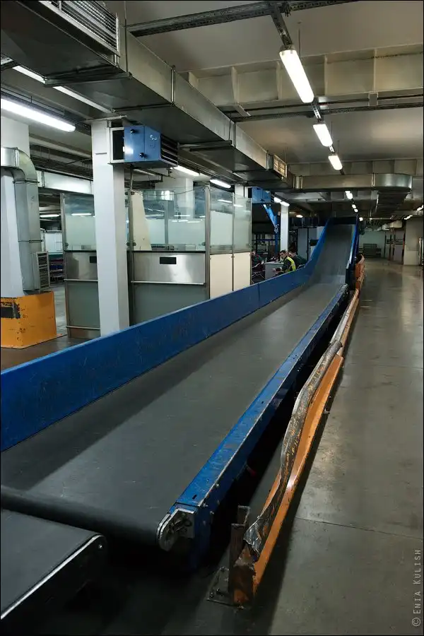 Как сортируют багаж в аэропорту Домодедово