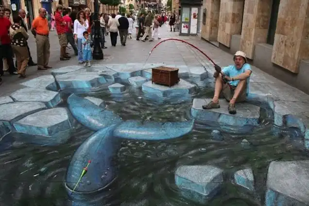 Самые занятные оптические иллюзии в общественных местах