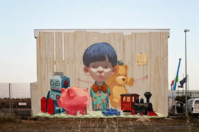 Лучший стрит-арт мая 2014