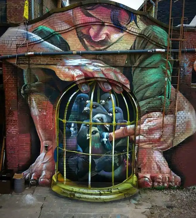 Лучший стрит-арт мая 2014