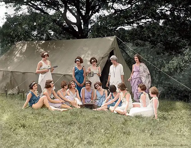 Знаменитые фотографии в цвете